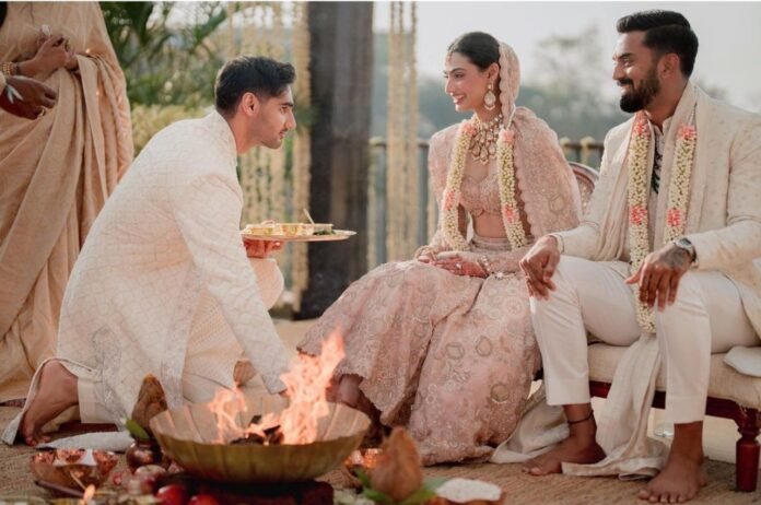 Ahan Shetty shares unseen pictures from KL Rahul and Athiya Shetty's wedding
