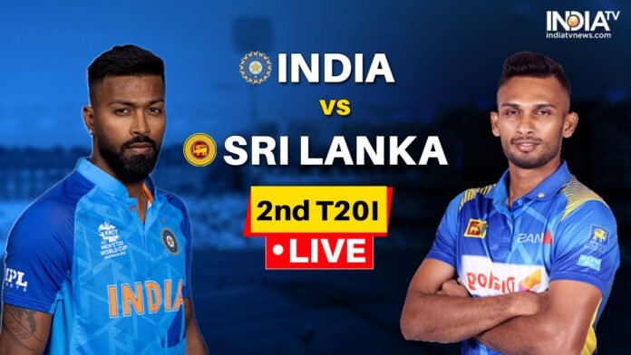LIVE IND vs SL 2nd T20, Cricket Score: पारी के शानदार अंत के बाद निडर लंका ने रखा 207 रन का लक्ष्य
